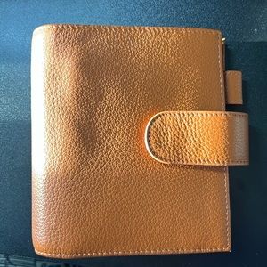 Moterm Pocket (A7) Luxe Ring Planner Burnt Orange